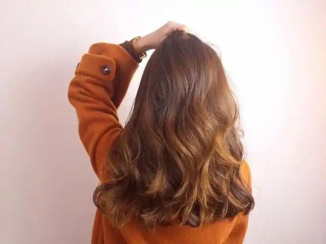 发型热发型水波纹卷发波浪卷大波浪大卷