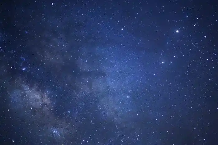 淡蓝色星空背景