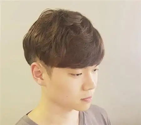 纹理烫定位烫日式烫 打造高颜值男生