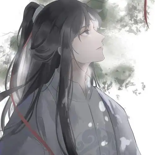 侧脸男生头像动漫古风_头像图片_扣扣乐园