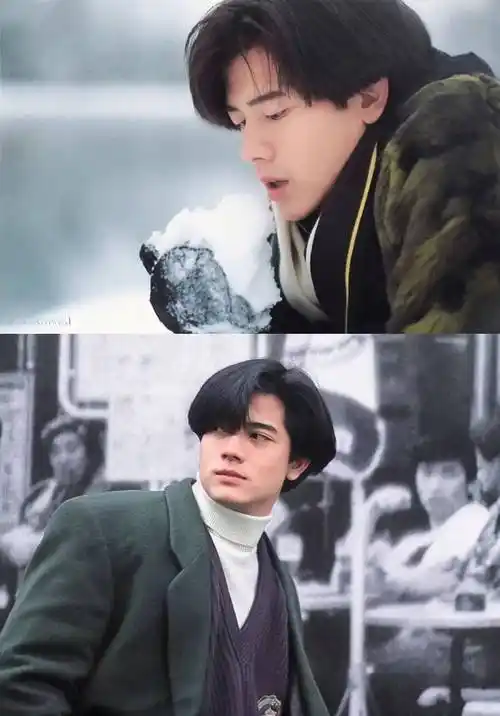 他的经典四六分发型是九十年代潮流标志,当年满城尽是"郭富城头",如今