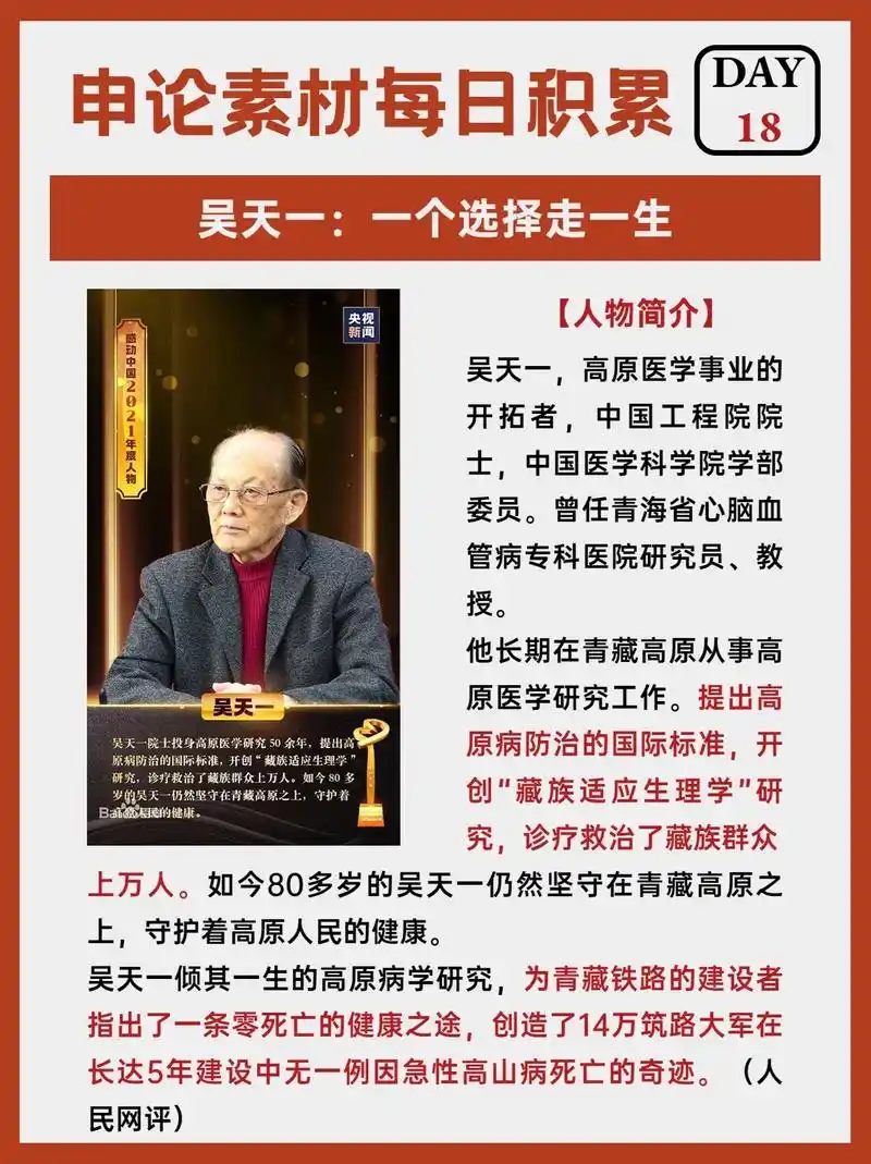 99人物素材|一个选择走一生的吴天一95.#公务员 #考公  - 抖音