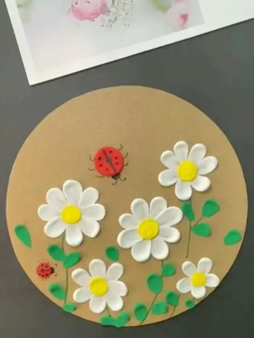 创意美术黏土制作画