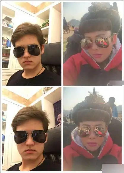 宁静晒17岁混血儿子帅照