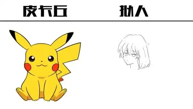 皮卡丘vs拟人化,变成可爱萌妹,你还喜欢吗