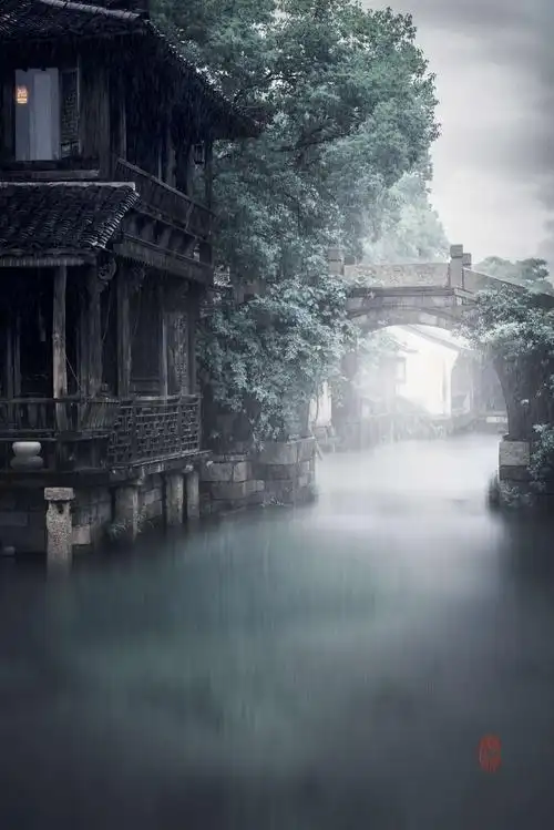 烟雨乌镇