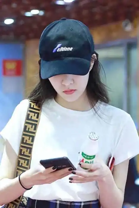 古力娜扎gd权志龙宋茜同款帽子女鸭舌帽男黑蓝色ins棒球帽潮