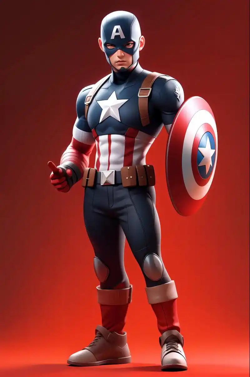 坚定信念,永不退缩.美国队长不仅是一位超 - 抖音