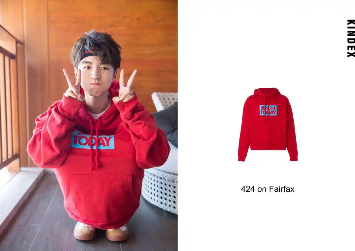 俏皮童真的卫衣小凯  送来六一的第一份快乐