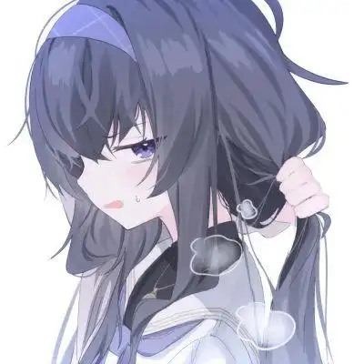 动漫女生头像ins高级质感 好看高清的动漫女生头像干净气质卡通图片