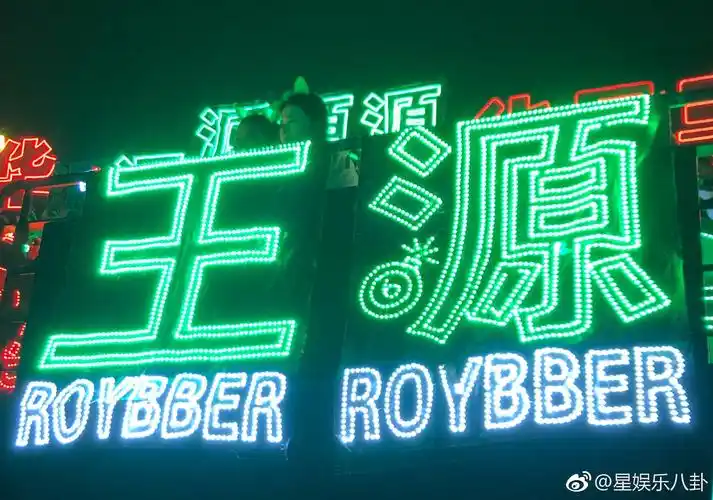 王源烎潮音发布夜感受一下现场独属于王源的绿海