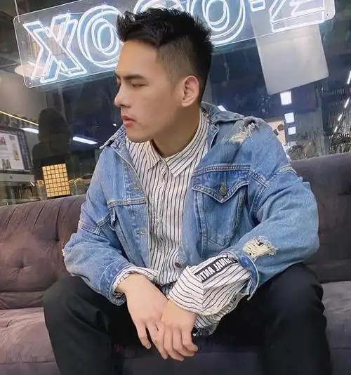 短碎飞机头发型图片,飞机头男生发型