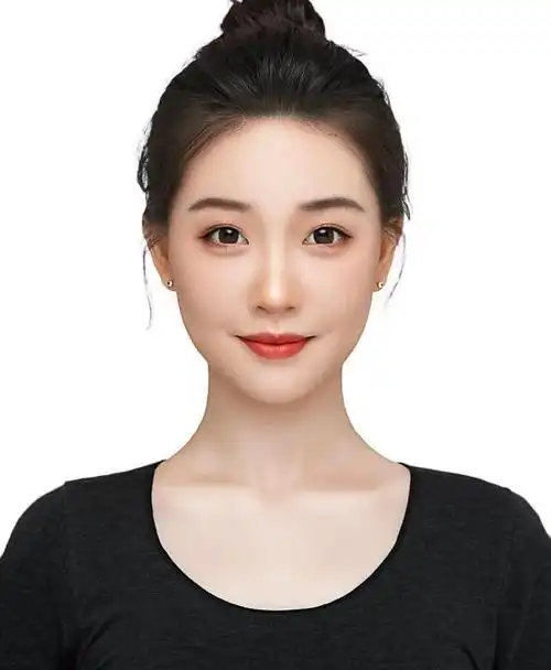 女生记住这几个小心机,上镜瘦脸还好看,当女明星有了韩国证件照,郑爽