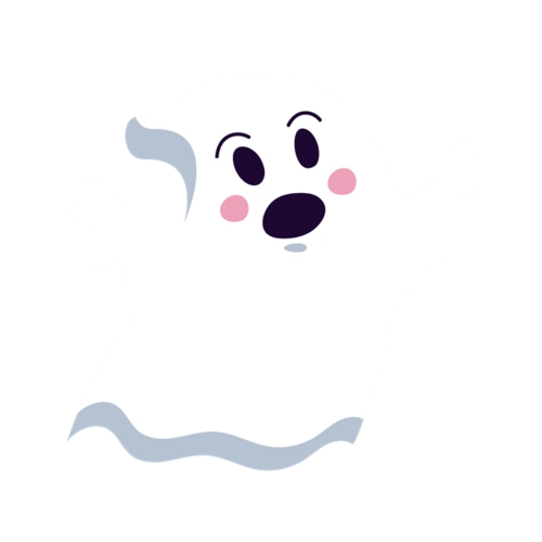 万圣节可爱幽灵图片-卡通万圣节可爱幽灵图片素材下载_懒人图库