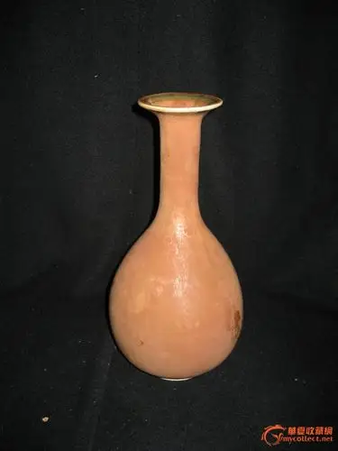 华夏古玩城 瓷器 高古 > 宋定窑紫釉玉壶春瓶