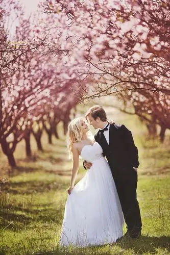 欧美森系婚纱照