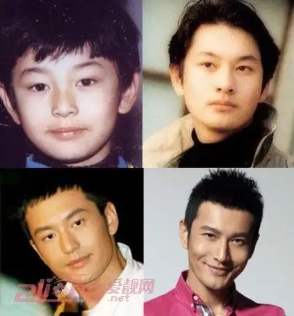 黄晓明整容前后照片对比,未整容前的黄晓明你认得吗
