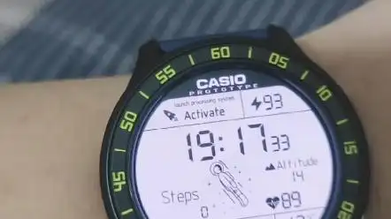 活动作品小米手表color卡西欧旋转太空人