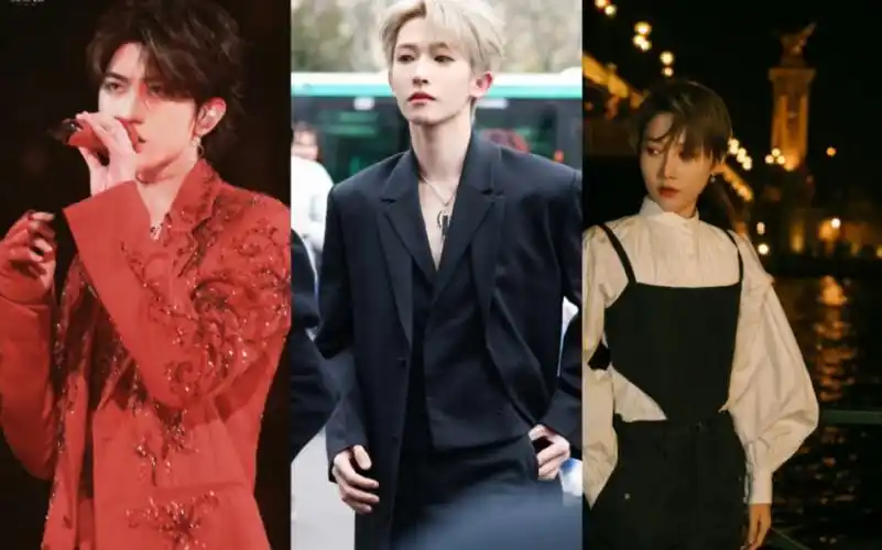 【颜值向reaction】刘宇/刘雨昕/蔡徐坤(今天是偷懒的一天,还是都放在