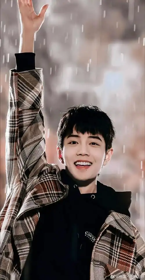 肖战#很治愈的笑容