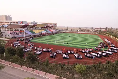 精英中学邢台校区举办第二届激情跑操比赛