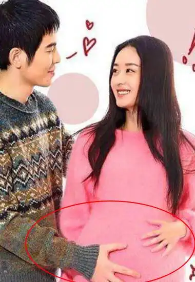 赵丽颖首次爆出"大肚照",心情大好!网友:期待小颖宝到来!