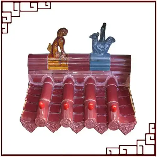 供应琉璃瓦-仿古屋面瓦(大玉带脊)