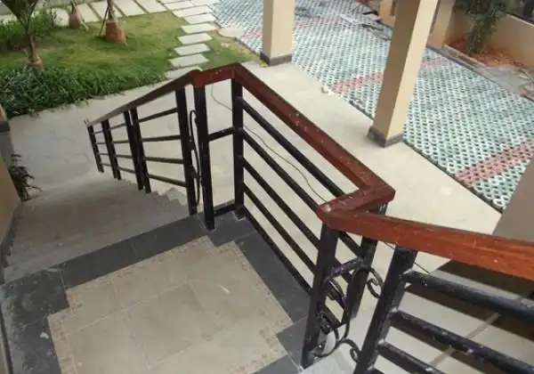 实心防腐木扶手