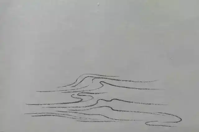 山水画~水波纹画法(来自网络)