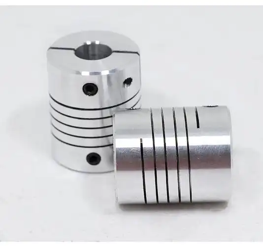 弹性螺纹联轴器小电机配件弹性联轴器马达联接器连接套电动机轴套66