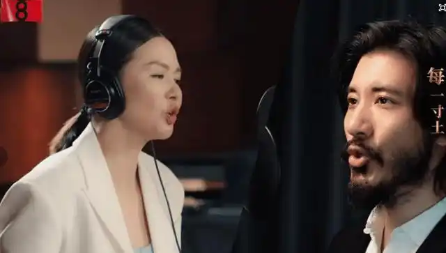 王力宏和谭维维合唱的 《寸心》,真的太好听