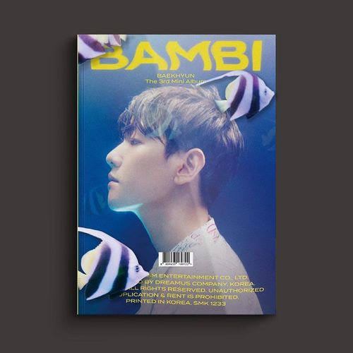 exo 伯贤 solo 迷你3辑 bambi 专辑 边伯贤 pb bambi版