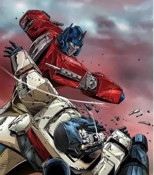 博派和狂派互殴有变形金刚扑街的!( 这就是说与其力量相当的可以杀死!