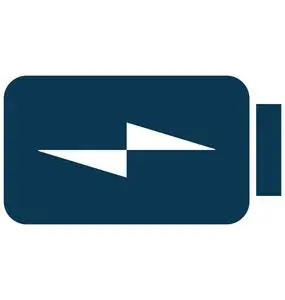 电池充电标志符号矢量图标可编辑照片