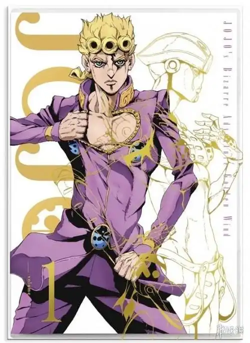 黄金之风中的黄金体验乔鲁诺乔巴纳可爱迷人的正派角色