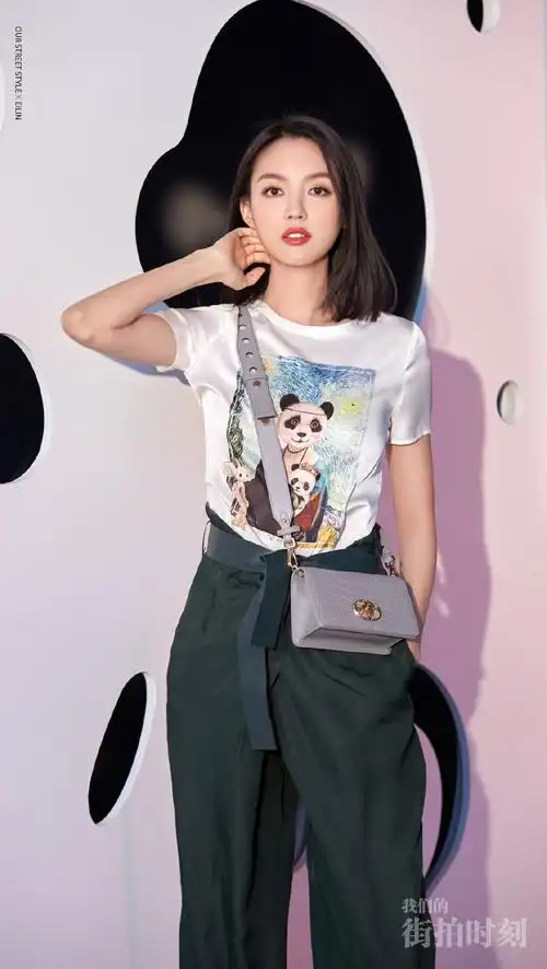 张梓琳清爽灵动写真图片