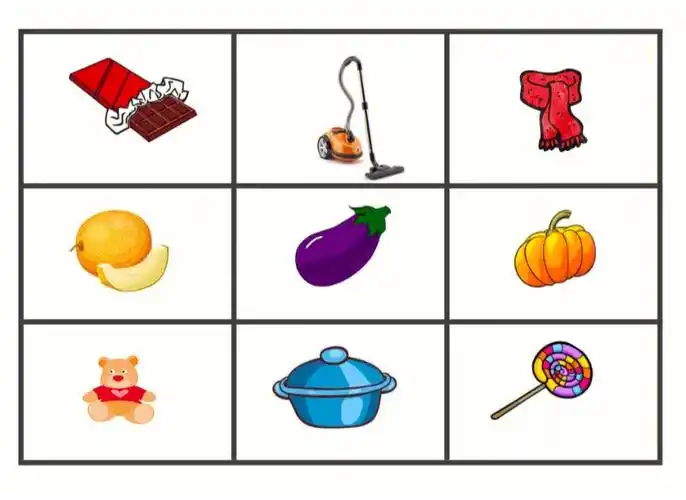 常见物品分类图片