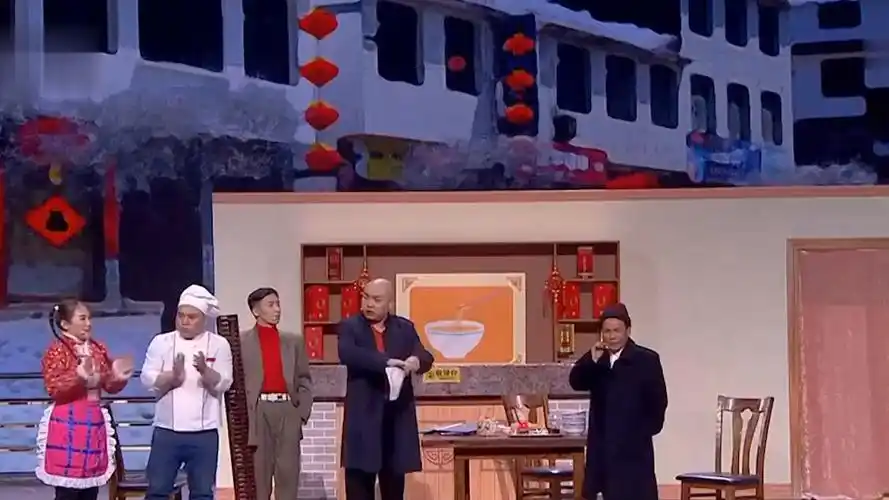 宋小宝程野搞笑小品吃面第9段连吃3碗辣根拌面被坑哭爆笑全场