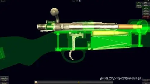 动画展示98k的工作原理