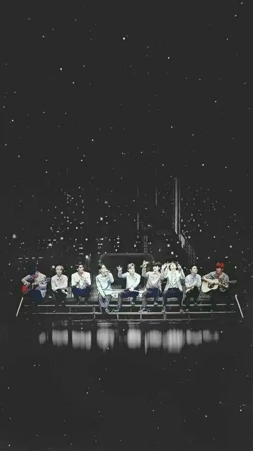 有没有exo九人合照?