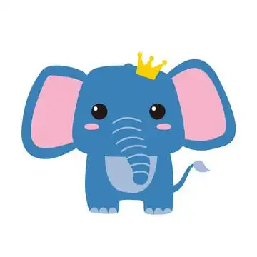 卡通大象图片