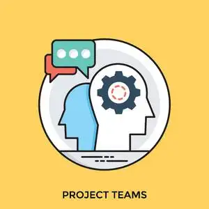 最佳团队两个认知人类头像是项目团队的最佳写照照片