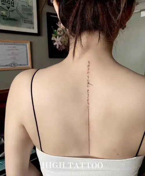 后背美不美,要看纹身04# 沈阳纹身#原创设计