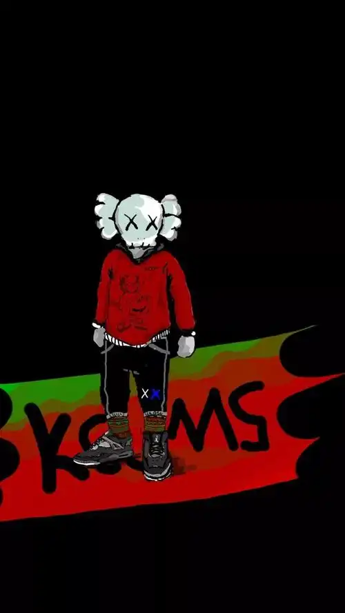 潮图kaws高清壁纸