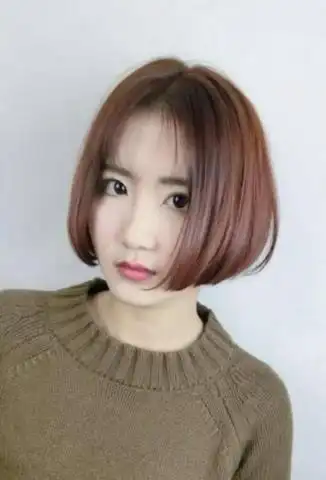 长脸女孩子合适什么短发发型图片,适合长脸女生的短发型 - 网络编辑之