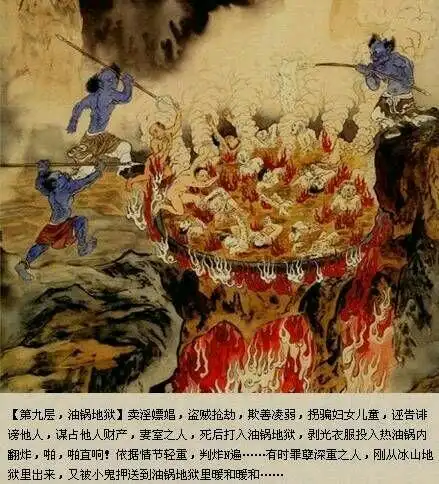 民间.相传十八层地狱图