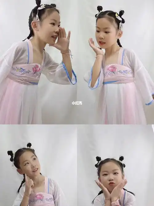 简单一看就会#儿童编发  #编发教程  #汉服发型  #古风发型 #发型分享