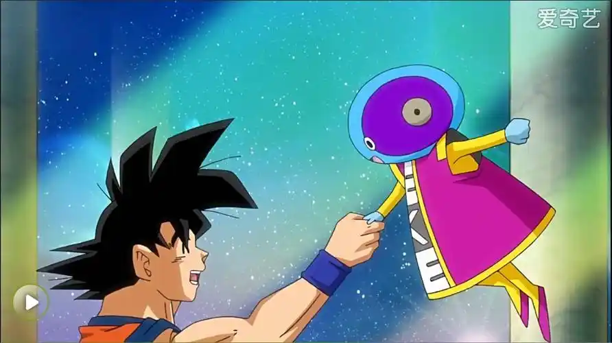 槽と评第十八期龙珠超第55集相见孙悟空来自全王的召唤
