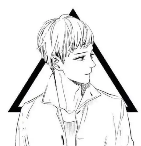 动漫帅哥简笔画 动漫帅哥简笔画简单