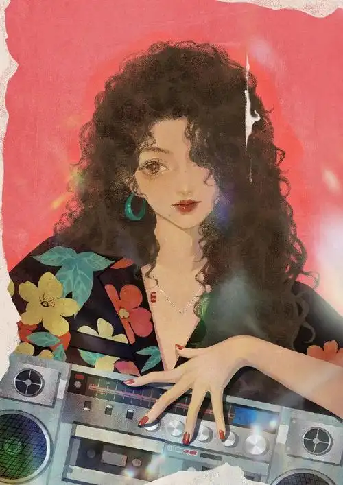 插画师 @--南栀子-- 人物插画作品欣赏!